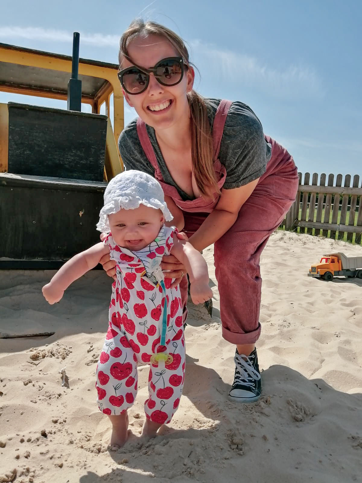 Me and Indi at Mead Open Farm